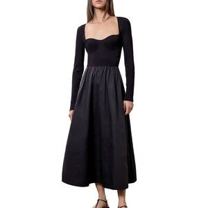 NWT Moon River Sweetheart Neck Dress
